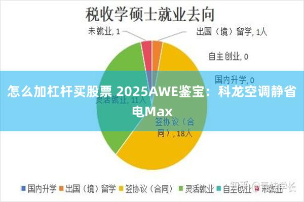 怎么加杠杆买股票 2025AWE鉴宝：科龙空调静省电Max