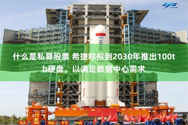 什么是私募股票 希捷称拟到2030年推出100tb硬盘，以满足数据中心需求