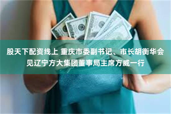 股天下配资线上 重庆市委副书记、市长胡衡华会见辽宁方大集团董事局主席方威一行